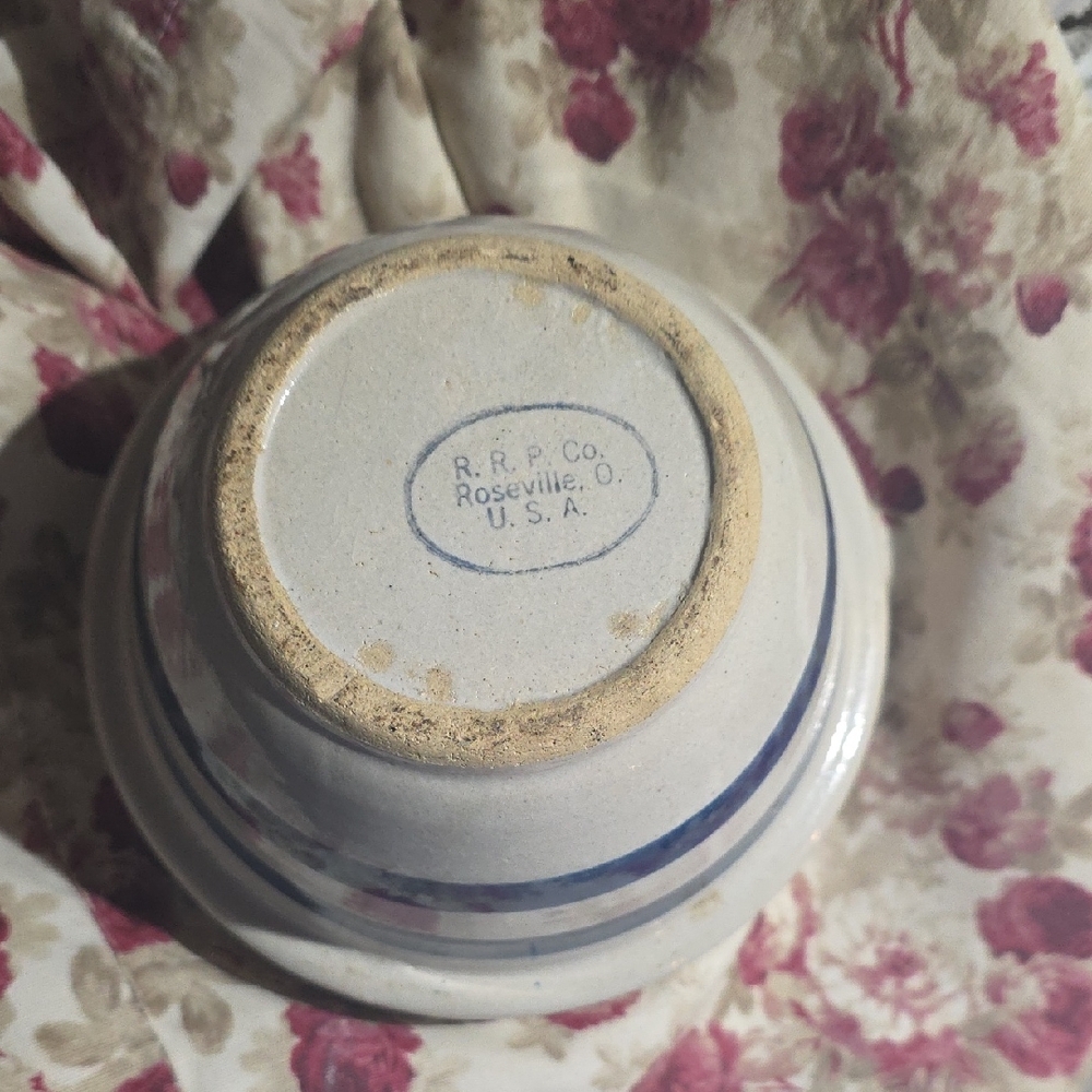 R.R.P. Co. Stoneware Bowl